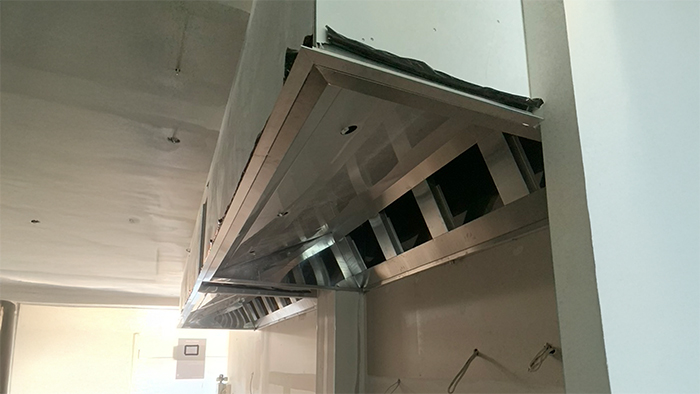 Combi Oven Canopy- Purpose-Built Ventilation for Steam & Heat