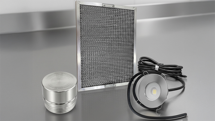 Essential Canopy Upgrades- 25 mm Drain Plug, LED Light & Aluminium Honeycomb Filters